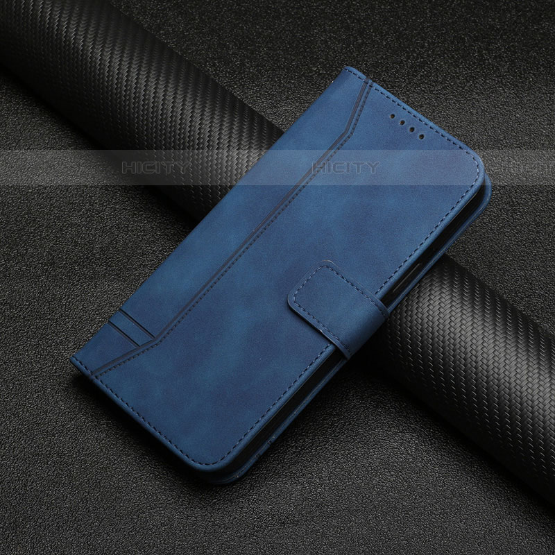 Funda de Cuero Cartera con Soporte Carcasa H01X para Samsung Galaxy A73 5G Azul