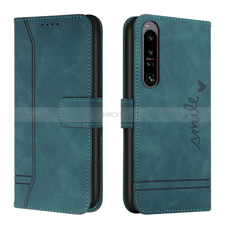 Funda de Cuero Cartera con Soporte Carcasa H01X para Sony Xperia 1 IV SO-51C