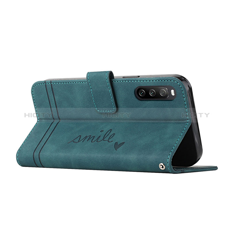 Funda de Cuero Cartera con Soporte Carcasa H01X para Sony Xperia 10 IV