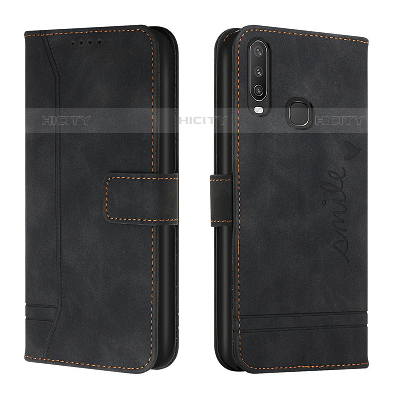 Funda de Cuero Cartera con Soporte Carcasa H01X para Vivo Y11