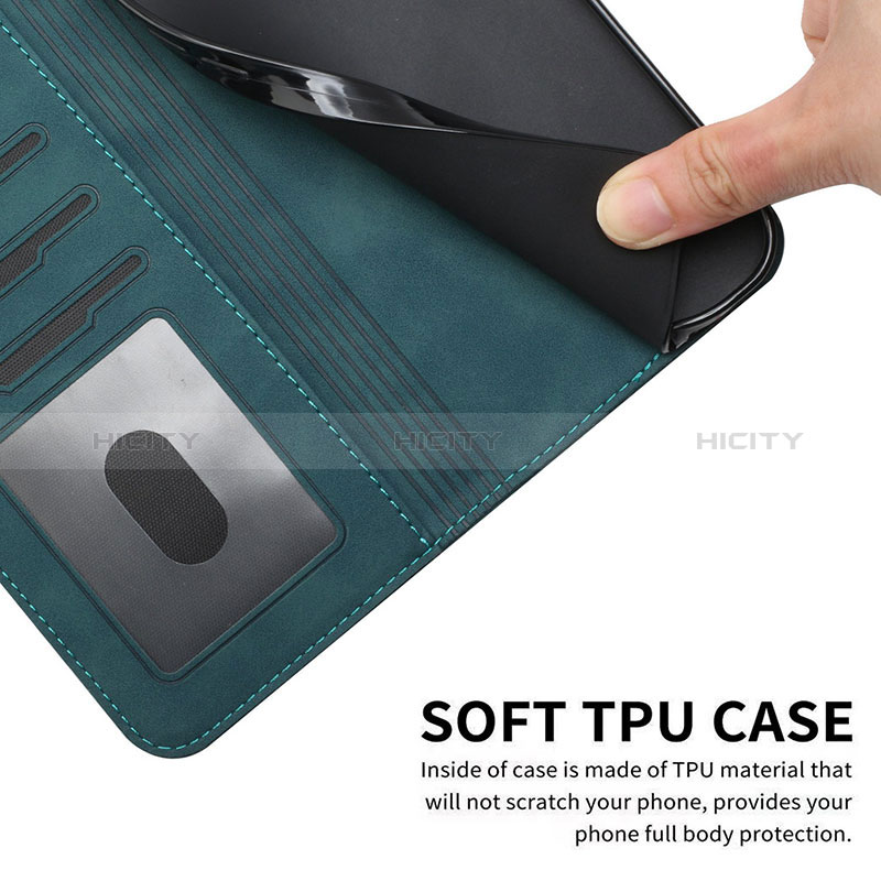 Funda de Cuero Cartera con Soporte Carcasa H01X para Vivo Y33T