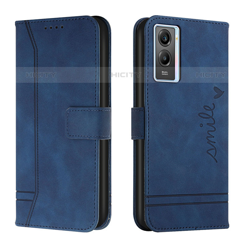 Funda de Cuero Cartera con Soporte Carcasa H01X para Vivo Y55s (2021)