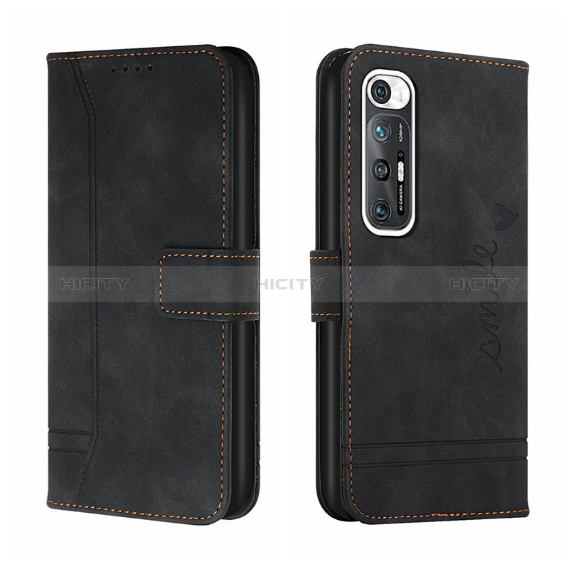 Funda de Cuero Cartera con Soporte Carcasa H01X para Xiaomi Mi 10S 5G Negro