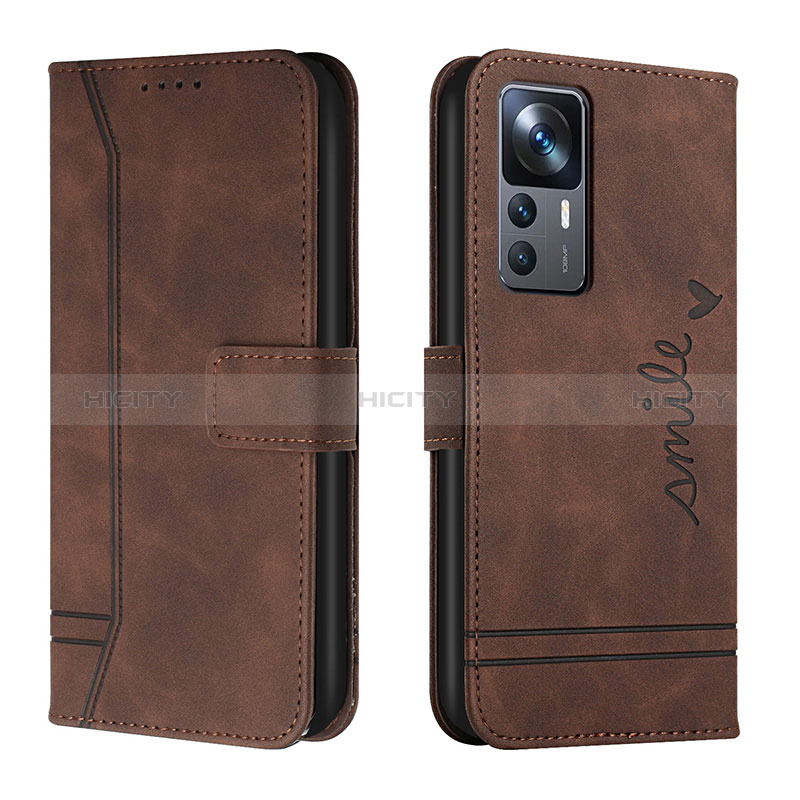 Funda de Cuero Cartera con Soporte Carcasa H01X para Xiaomi Mi 12T Pro 5G