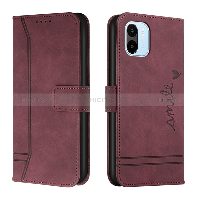 Funda de Cuero Cartera con Soporte Carcasa H01X para Xiaomi Poco C50