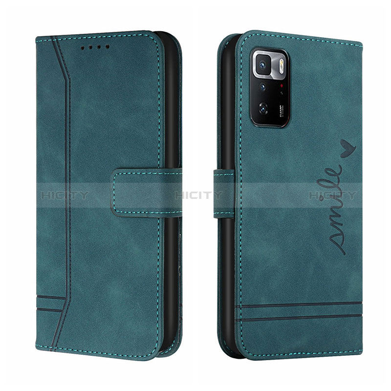 Funda de Cuero Cartera con Soporte Carcasa H01X para Xiaomi Poco X3 GT 5G