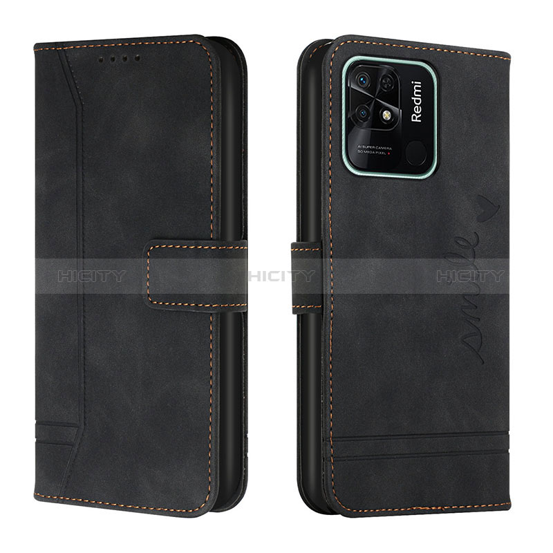 Funda de Cuero Cartera con Soporte Carcasa H01X para Xiaomi Redmi 10 India