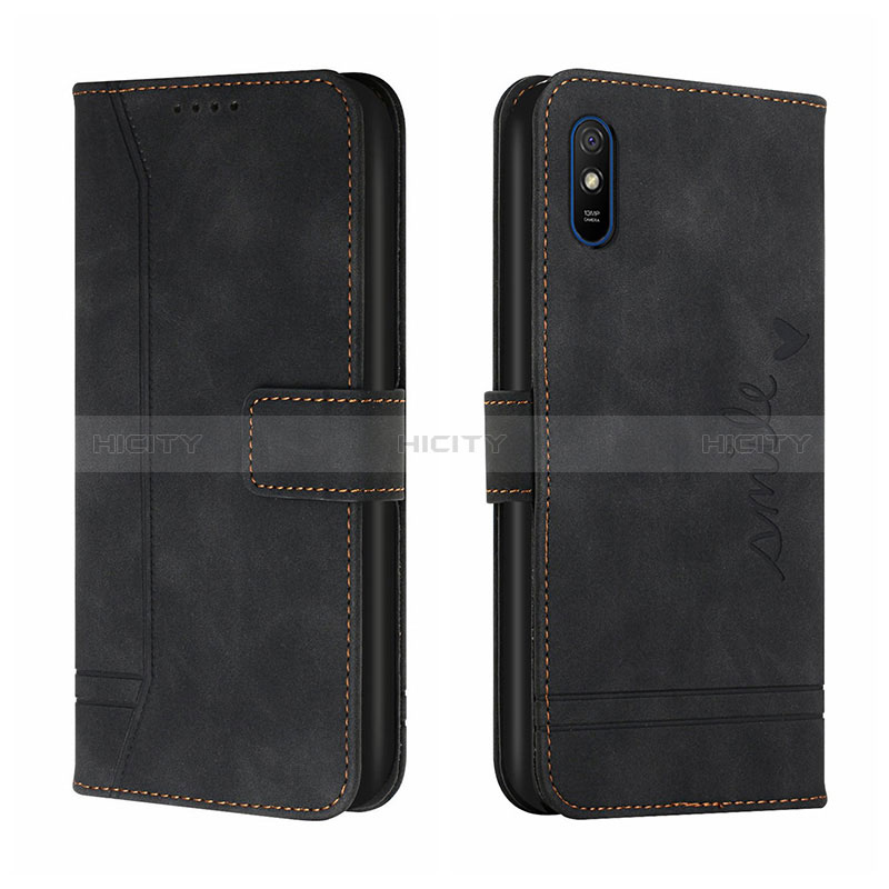 Funda de Cuero Cartera con Soporte Carcasa H01X para Xiaomi Redmi 9A