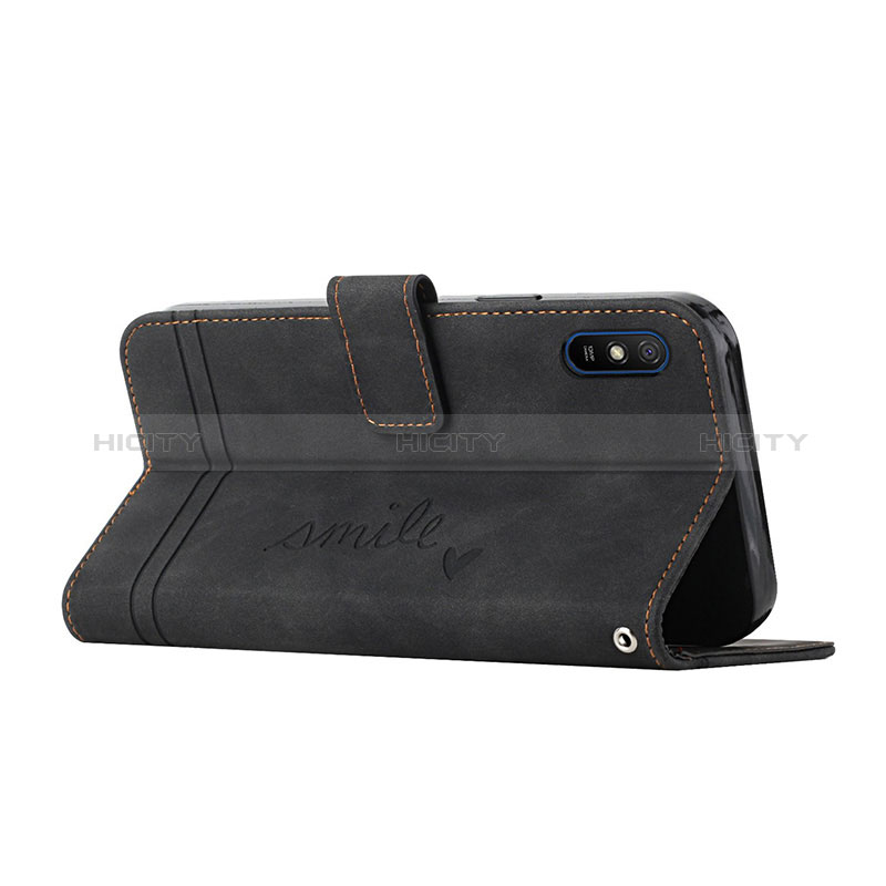 Funda de Cuero Cartera con Soporte Carcasa H01X para Xiaomi Redmi 9A