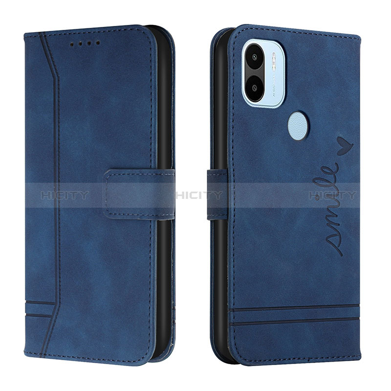 Funda de Cuero Cartera con Soporte Carcasa H01X para Xiaomi Redmi A1 Plus Azul