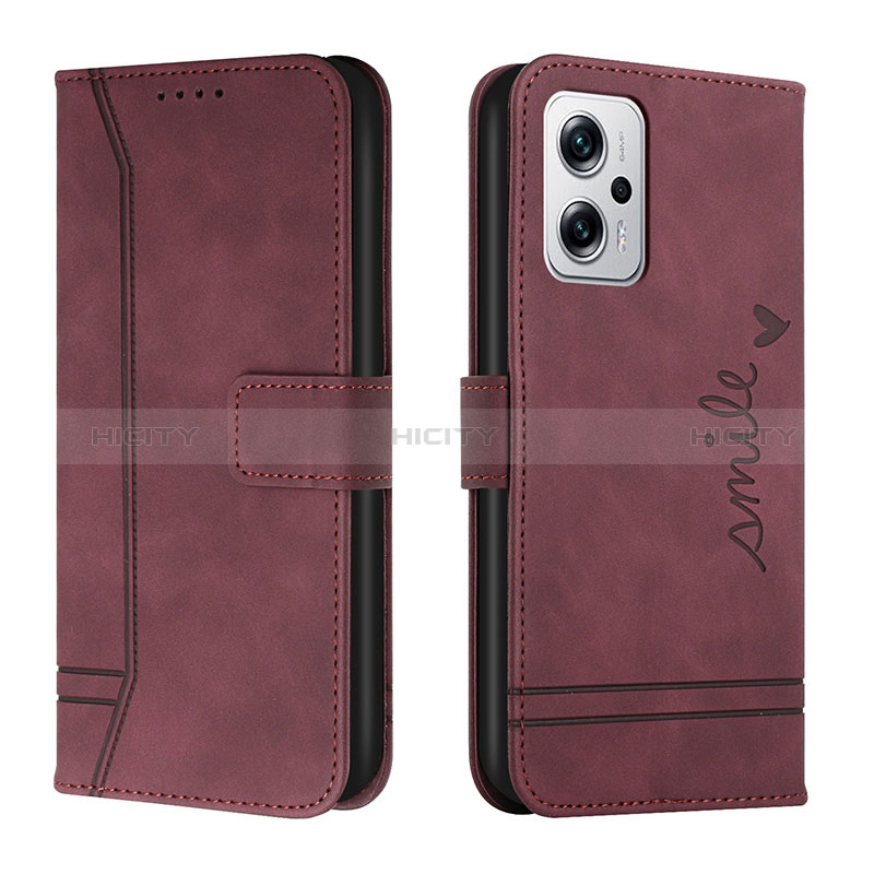 Funda de Cuero Cartera con Soporte Carcasa H01X para Xiaomi Redmi K50i 5G