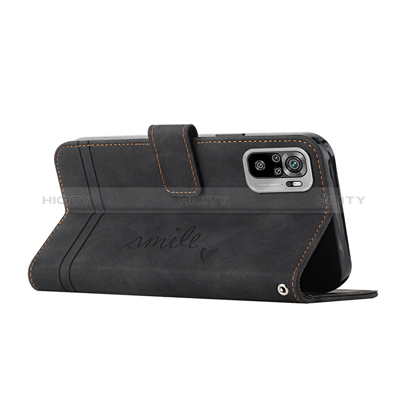 Funda de Cuero Cartera con Soporte Carcasa H01X para Xiaomi Redmi Note 10 4G