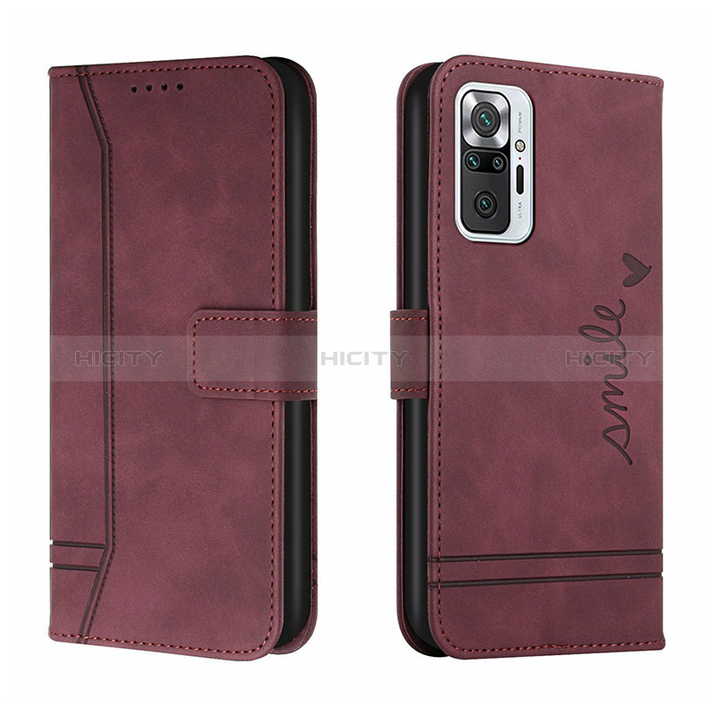 Funda de Cuero Cartera con Soporte Carcasa H01X para Xiaomi Redmi Note 10 Pro 4G