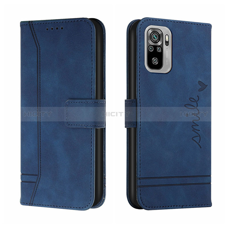 Funda de Cuero Cartera con Soporte Carcasa H01X para Xiaomi Redmi Note 10S 4G