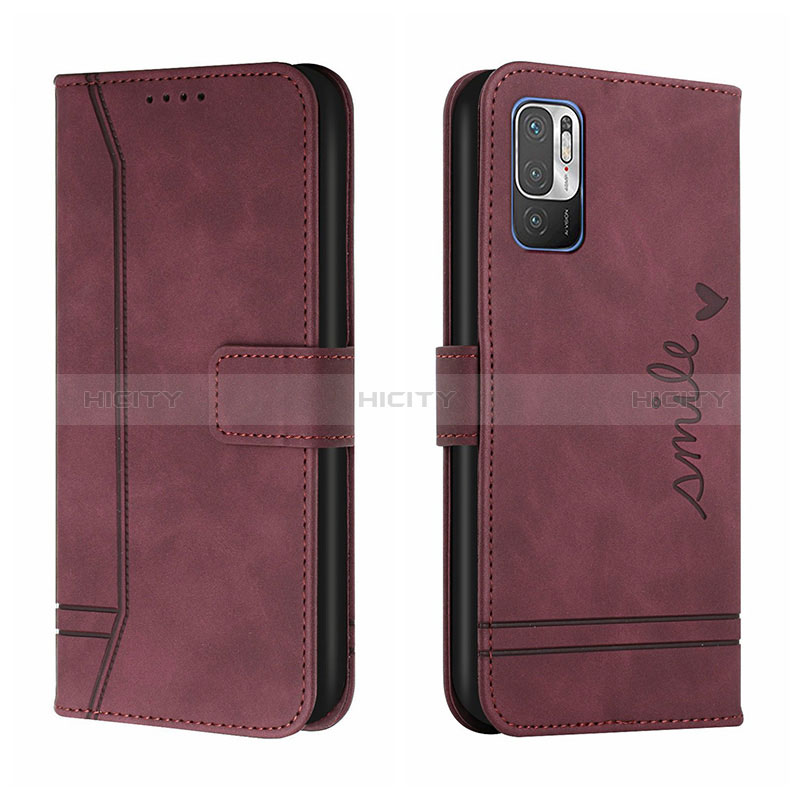 Funda de Cuero Cartera con Soporte Carcasa H01X para Xiaomi Redmi Note 10T 5G