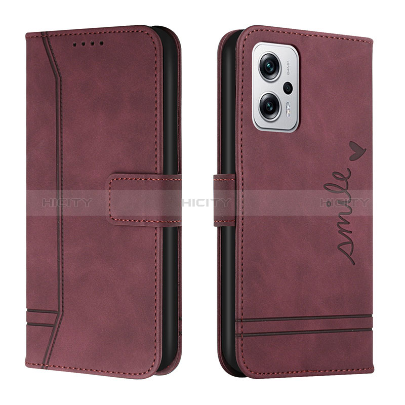 Funda de Cuero Cartera con Soporte Carcasa H01X para Xiaomi Redmi Note 11T Pro 5G