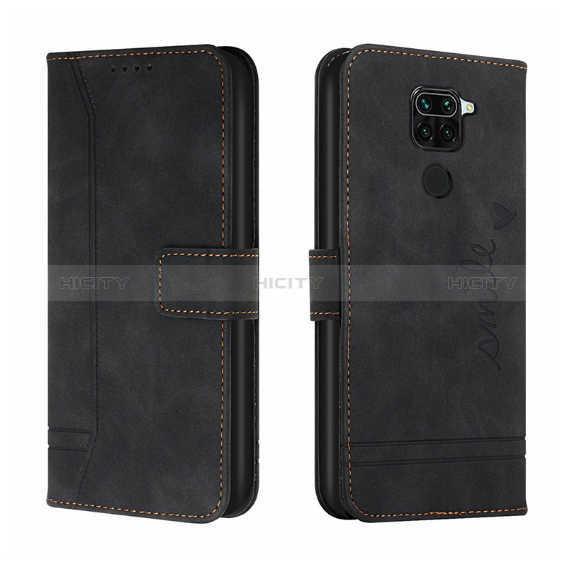 Funda de Cuero Cartera con Soporte Carcasa H01X para Xiaomi Redmi Note 9