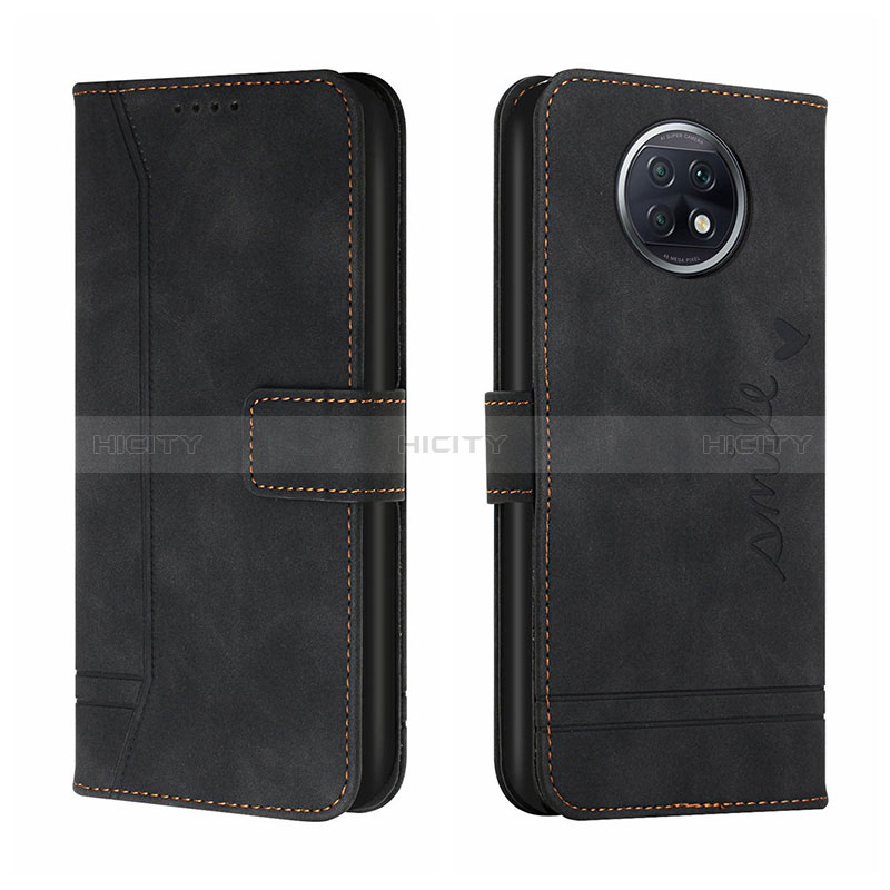 Funda de Cuero Cartera con Soporte Carcasa H01X para Xiaomi Redmi Note 9 5G