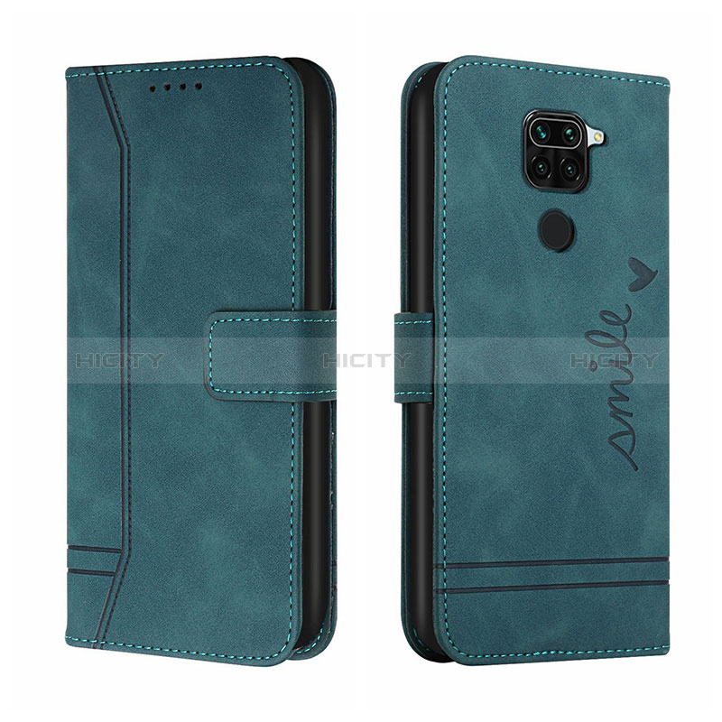 Funda de Cuero Cartera con Soporte Carcasa H01X para Xiaomi Redmi Note 9