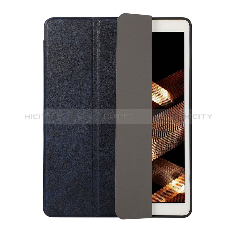 Funda de Cuero Cartera con Soporte Carcasa H02 para Apple iPad 10.2 (2019) Azul