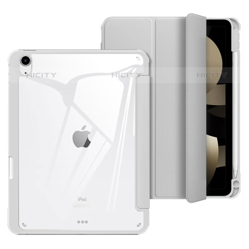 Funda de Cuero Cartera con Soporte Carcasa H02 para Apple iPad Air 4 10.9 (2020)
