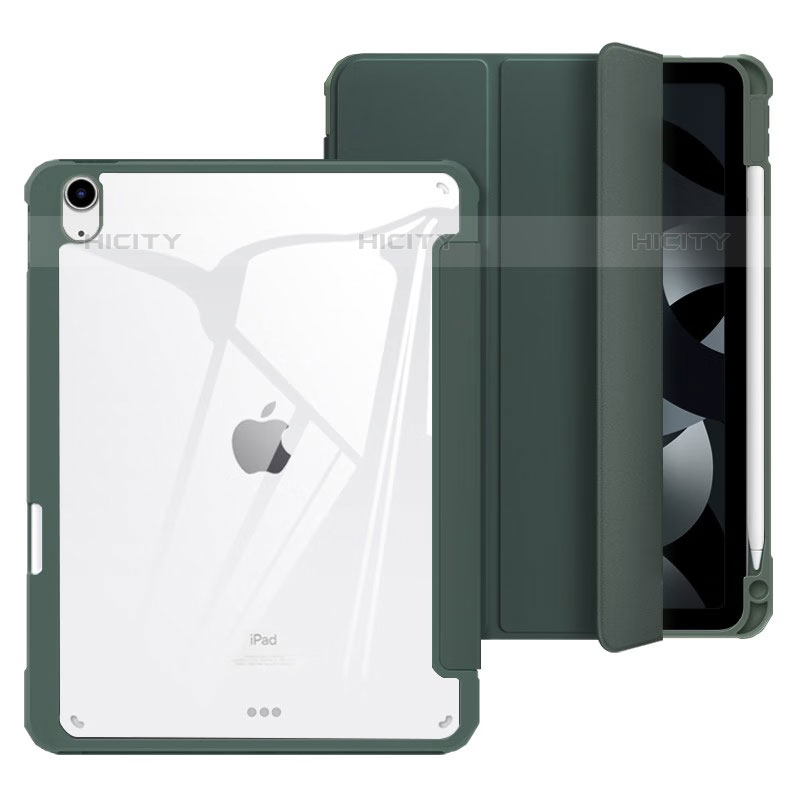 Funda de Cuero Cartera con Soporte Carcasa H02 para Apple iPad Air 4 10.9 (2020)