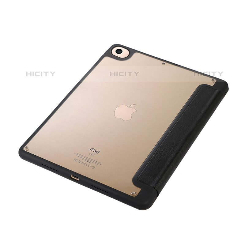 Funda de Cuero Cartera con Soporte Carcasa H02 para Apple iPad Mini 4