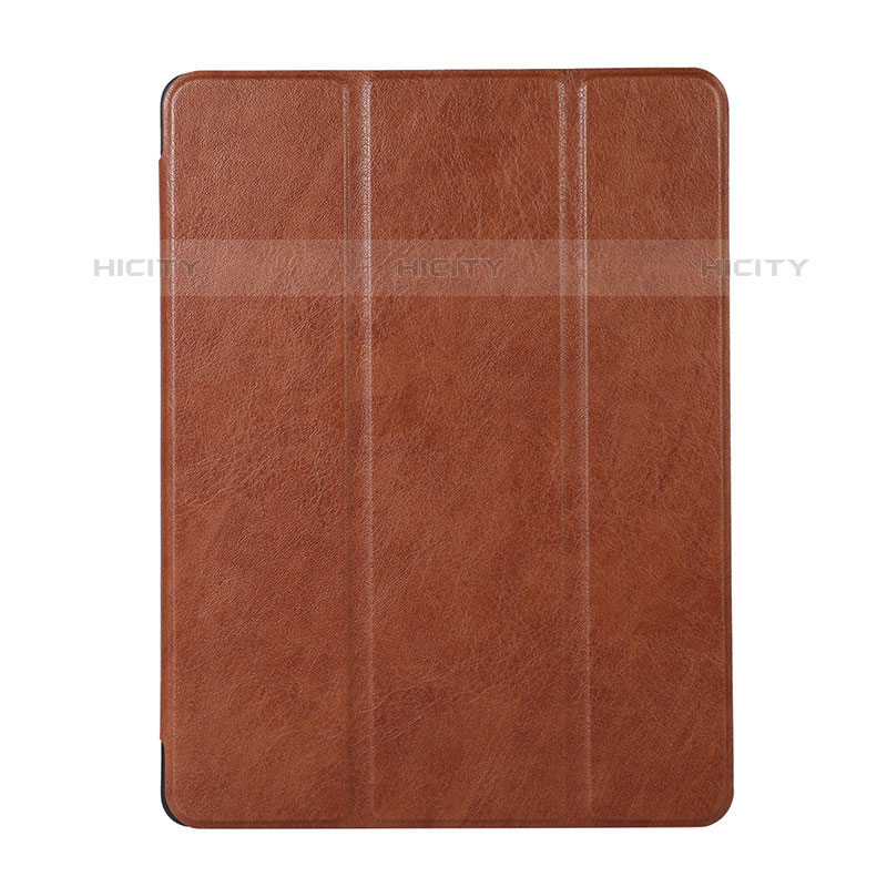 Funda de Cuero Cartera con Soporte Carcasa H02 para Apple iPad Mini 4 Marron