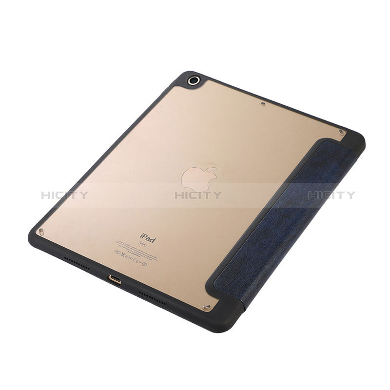 Funda de Cuero Cartera con Soporte Carcasa H02 para Apple New iPad 9.7 (2018)