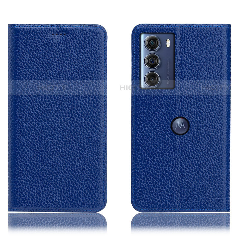 Funda de Cuero Cartera con Soporte Carcasa H02P para Motorola Moto Edge S30 5G