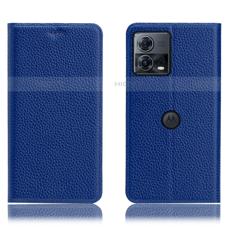 Funda de Cuero Cartera con Soporte Carcasa H02P para Motorola Moto S30 Pro 5G