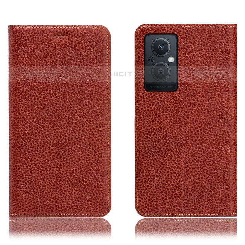 Funda de Cuero Cartera con Soporte Carcasa H02P para OnePlus Nord N20 5G