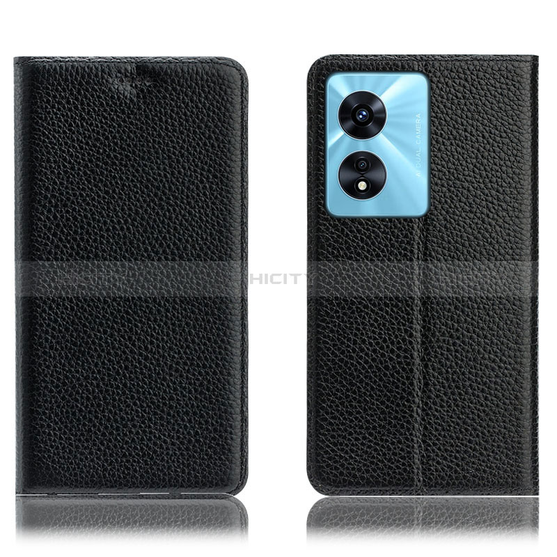 Funda de Cuero Cartera con Soporte Carcasa H02P para Oppo A1 5G