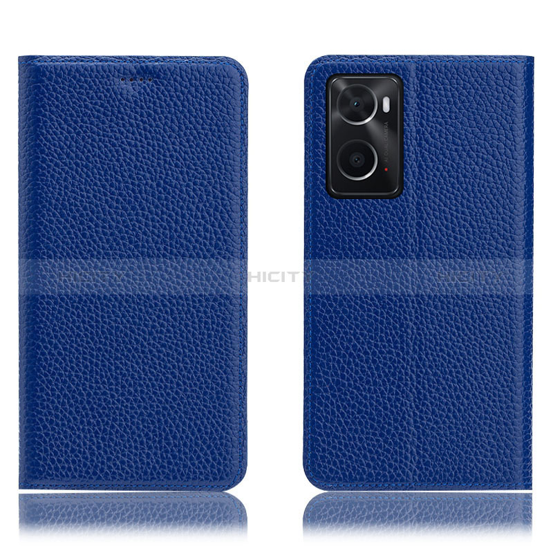 Funda de Cuero Cartera con Soporte Carcasa H02P para Oppo A76