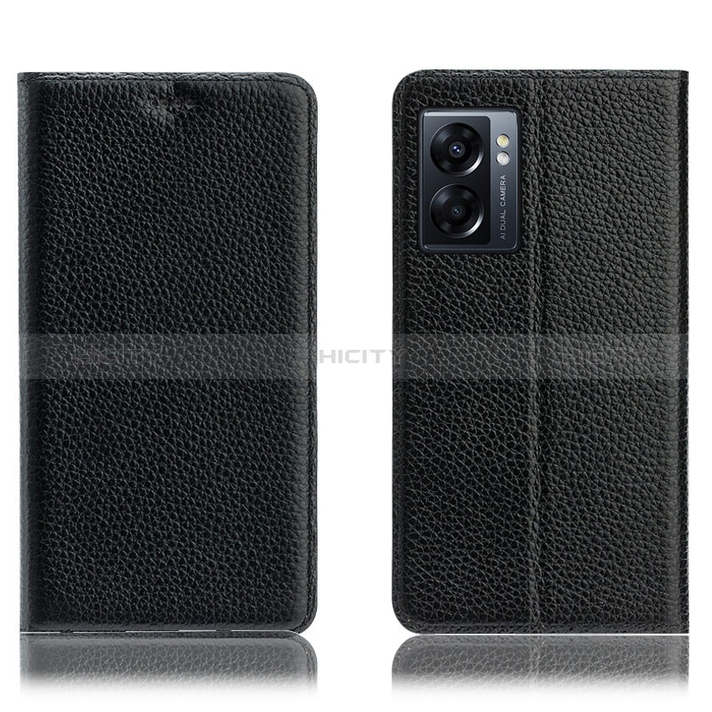 Funda de Cuero Cartera con Soporte Carcasa H02P para Realme Q5i 5G