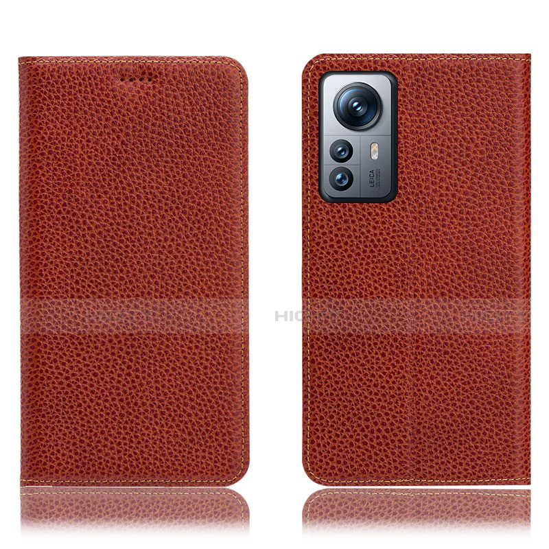 Funda de Cuero Cartera con Soporte Carcasa H02P para Xiaomi Mi 12 5G