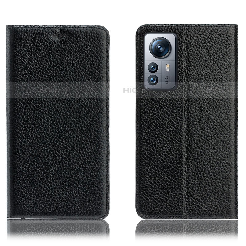 Funda de Cuero Cartera con Soporte Carcasa H02P para Xiaomi Mi 12 Pro 5G