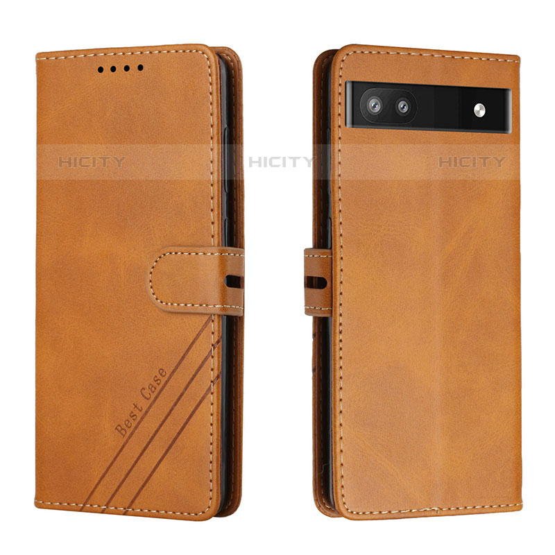 Funda de Cuero Cartera con Soporte Carcasa H02X para Google Pixel 6a 5G