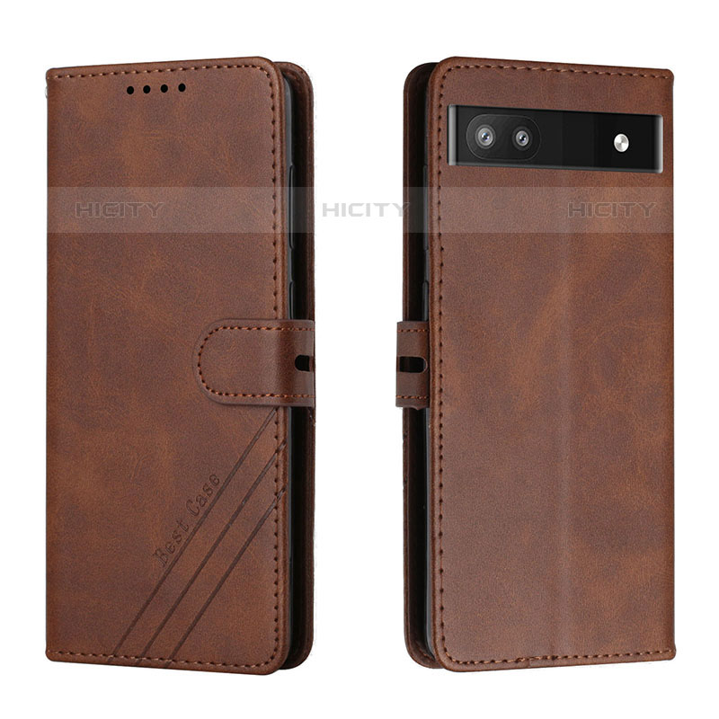 Funda de Cuero Cartera con Soporte Carcasa H02X para Google Pixel 6a 5G