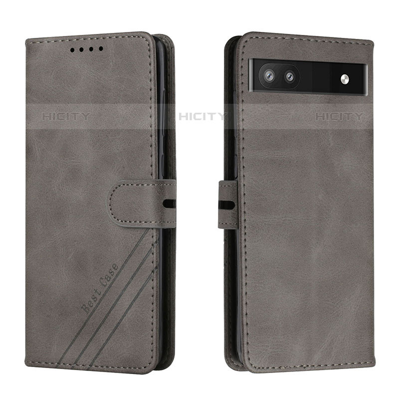 Funda de Cuero Cartera con Soporte Carcasa H02X para Google Pixel 6a 5G