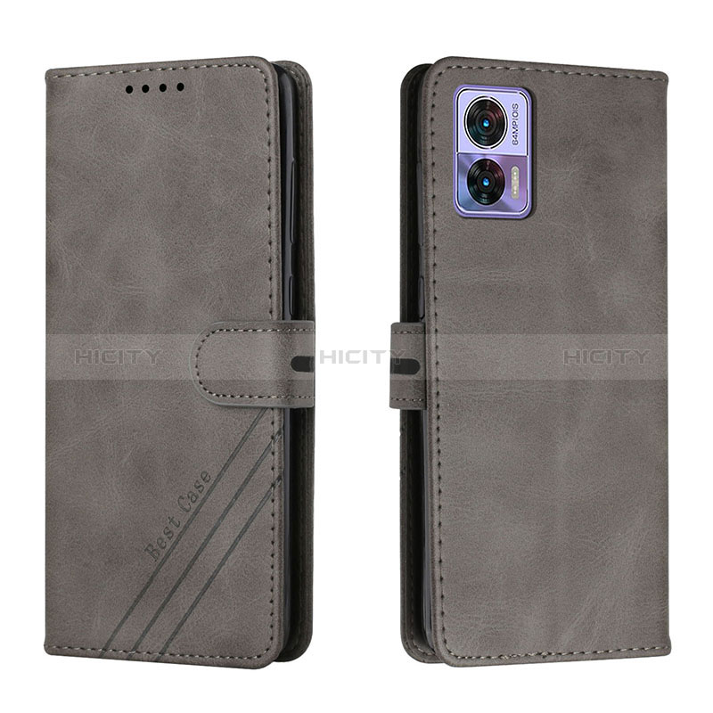 Funda de Cuero Cartera con Soporte Carcasa H02X para Motorola Moto Edge 30 Lite 5G