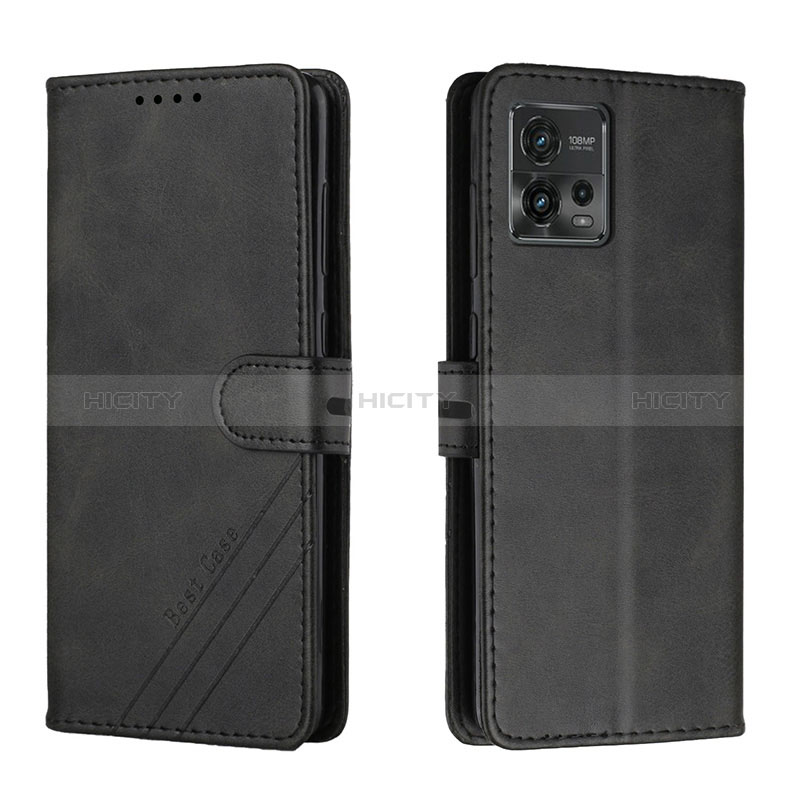 Funda de Cuero Cartera con Soporte Carcasa H02X para Motorola Moto G72