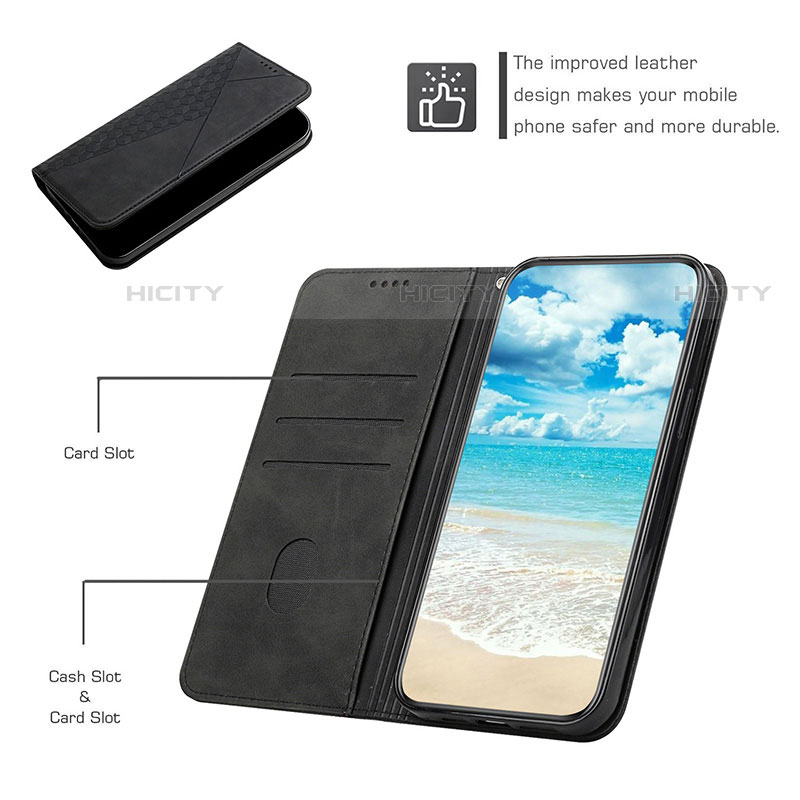 Funda de Cuero Cartera con Soporte Carcasa H02X para Nothing Phone 1