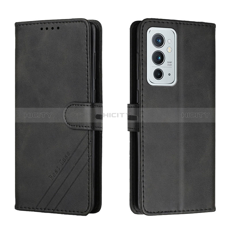 Funda de Cuero Cartera con Soporte Carcasa H02X para OnePlus 9RT 5G