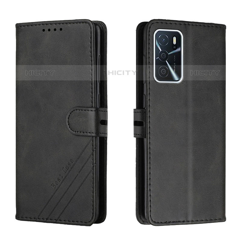 Funda de Cuero Cartera con Soporte Carcasa H02X para Oppo A53s 5G