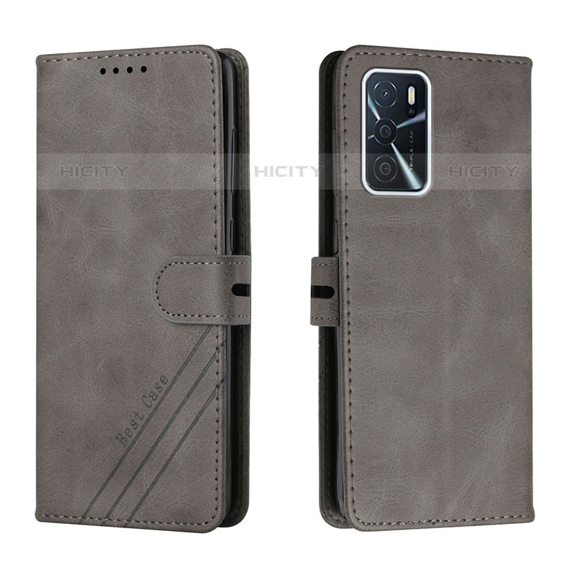 Funda de Cuero Cartera con Soporte Carcasa H02X para Oppo A53s 5G