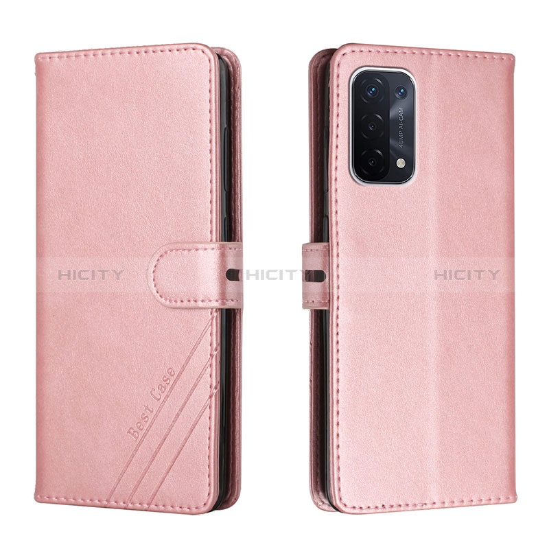 Funda de Cuero Cartera con Soporte Carcasa H02X para Oppo A54 5G