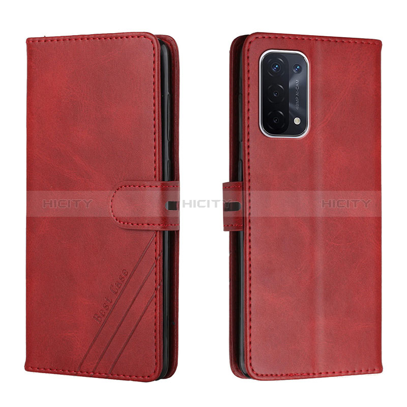 Funda de Cuero Cartera con Soporte Carcasa H02X para Oppo A54 5G