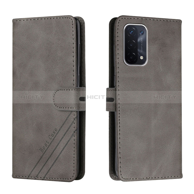 Funda de Cuero Cartera con Soporte Carcasa H02X para Oppo A74 5G