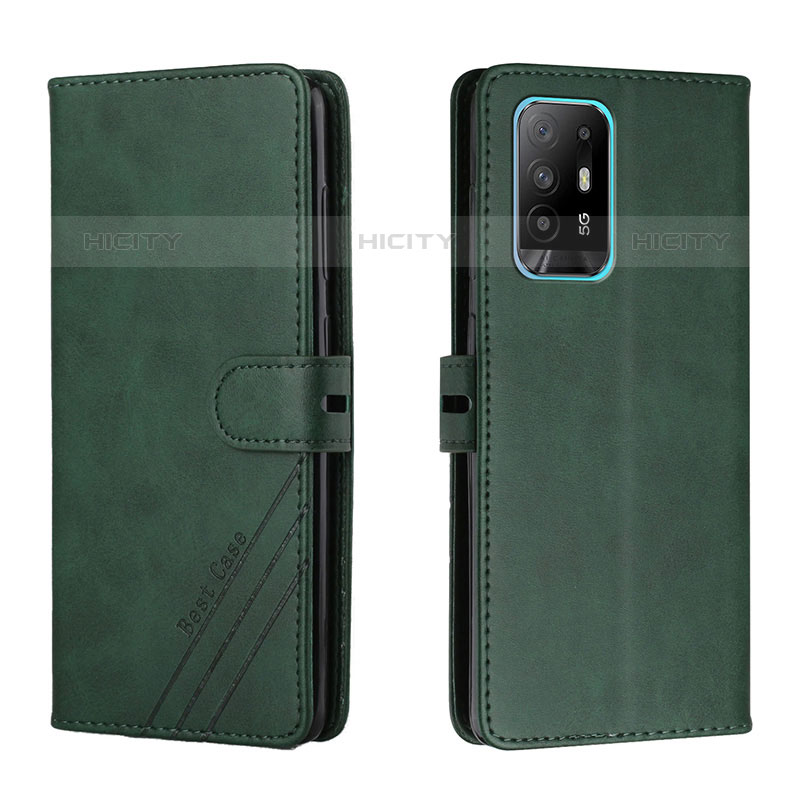 Funda de Cuero Cartera con Soporte Carcasa H02X para Oppo A94 5G